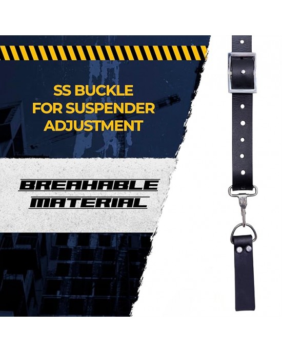 Heavy Duty Work Suspenders Tool Belt