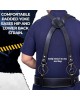 Heavy Duty Work Suspenders Tool Belt