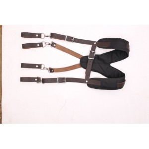 Leather suspender tool belt